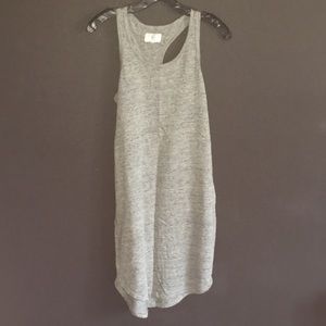 100% Linen Racerback Tank Dress